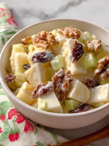 Creamy Crunchy Apple Salad Recipe