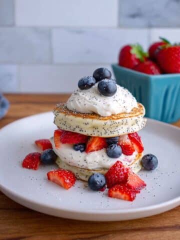 Red White & Berry Shortcakes Recipe
