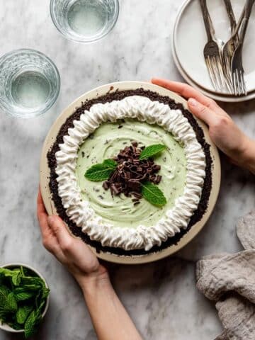 Crème de Menthe Pie (Mint Chocolate) Recipe
