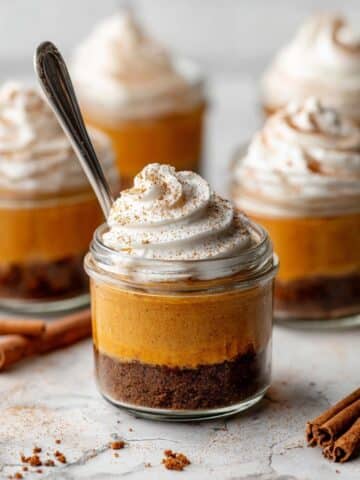 No-Bake Pumpkin Pie in a Jar (Pumpkin Parfait) Recipe