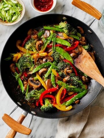 Easy Vegetable Stir Fry with Savory Gluten-Free Sauce Recipe