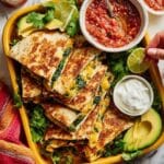 High-Protein Breakfast Quesadillas with Eggs, Veggies, and Cheese Recipe