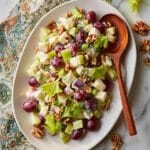 Classic Waldorf Salad with Apples, Grapes, and Walnuts Recipe