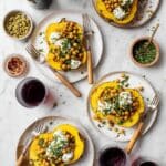 Acorn Squash with Chickpeas and Chimichurri Recipe