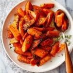 Roasted Carrots with Honey and Parsley Recipe