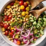 Refreshing Chickpea Salad with Lemon and Fresh Herbs Recipe