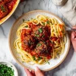 Vegan Mushroom and Black Bean Meatballs with Marinara Recipe