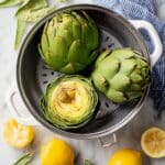How to Cook Artichokes: A Simple Steamed Artichoke Recipe