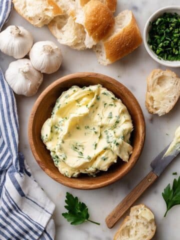 Garlic Butter Recipe: A Delicious Topping for Bread, Potatoes, and Vegetables Recipe