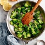 Sautéed Broccoli with Garlic, Lemon, and Red Pepper Flakes Recipe