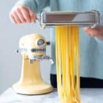 Homemade Fresh Pasta with Olive Oil and Parmesan Recipe