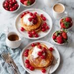 Gluten-Free Pancakes with Vanilla and Maple Recipe