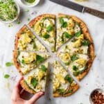 Spinach Artichoke Flatbread Pizza Recipe