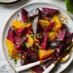 Easy Roasted Beets with Olive Oil, Salt, and Pepper Recipe