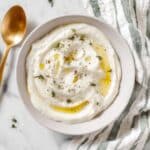 Creamy Parsnip and Cauliflower Puree with Roasted Garlic and Rosemary Recipe