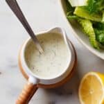 Healthy Greek Yogurt Caesar Dressing Recipe