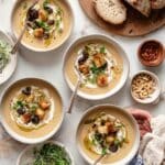 Mushroom, Leek, and Cauliflower Soup Recipe