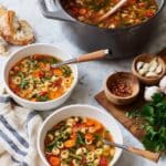 Vegetarian Minestrone Soup Recipe