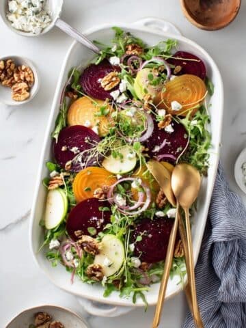Beet Salad with Goat Cheese and Balsamic Recipe