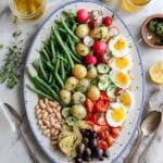 Niçoise Salad with Potatoes, Green Beans, and Fresh Vegetables Recipe