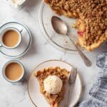 Homemade Vegan Apple Crumble Pie Recipe