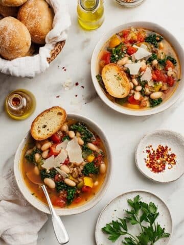 White Bean Tomato Mushroom Soup Recipe